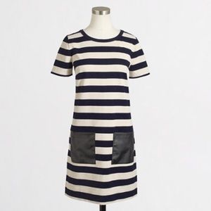 J Crew Stripe Pocket Dress